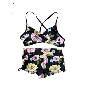 Pink Victorias Secret Swim Bikini Women's Size Large Boy Short Y2K Beach Summer